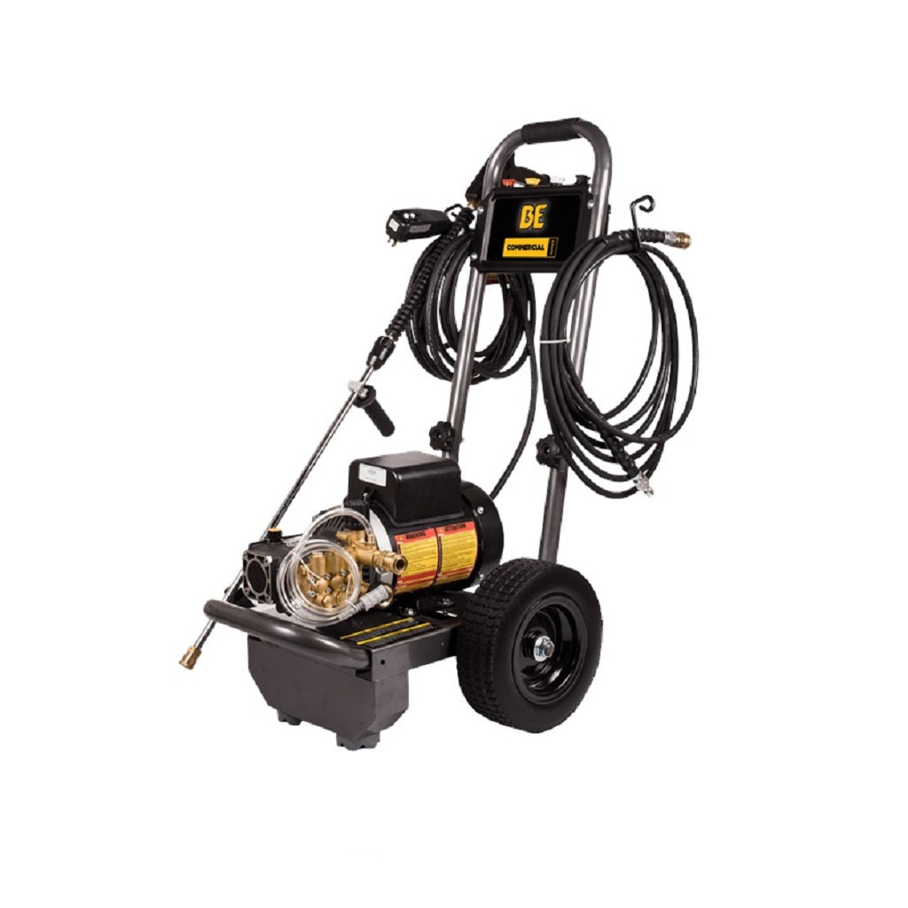 BE 110Volt (20amp) 1500psi 2.0gpm Commercial Electric Pressure Washer PE-1520EW1A