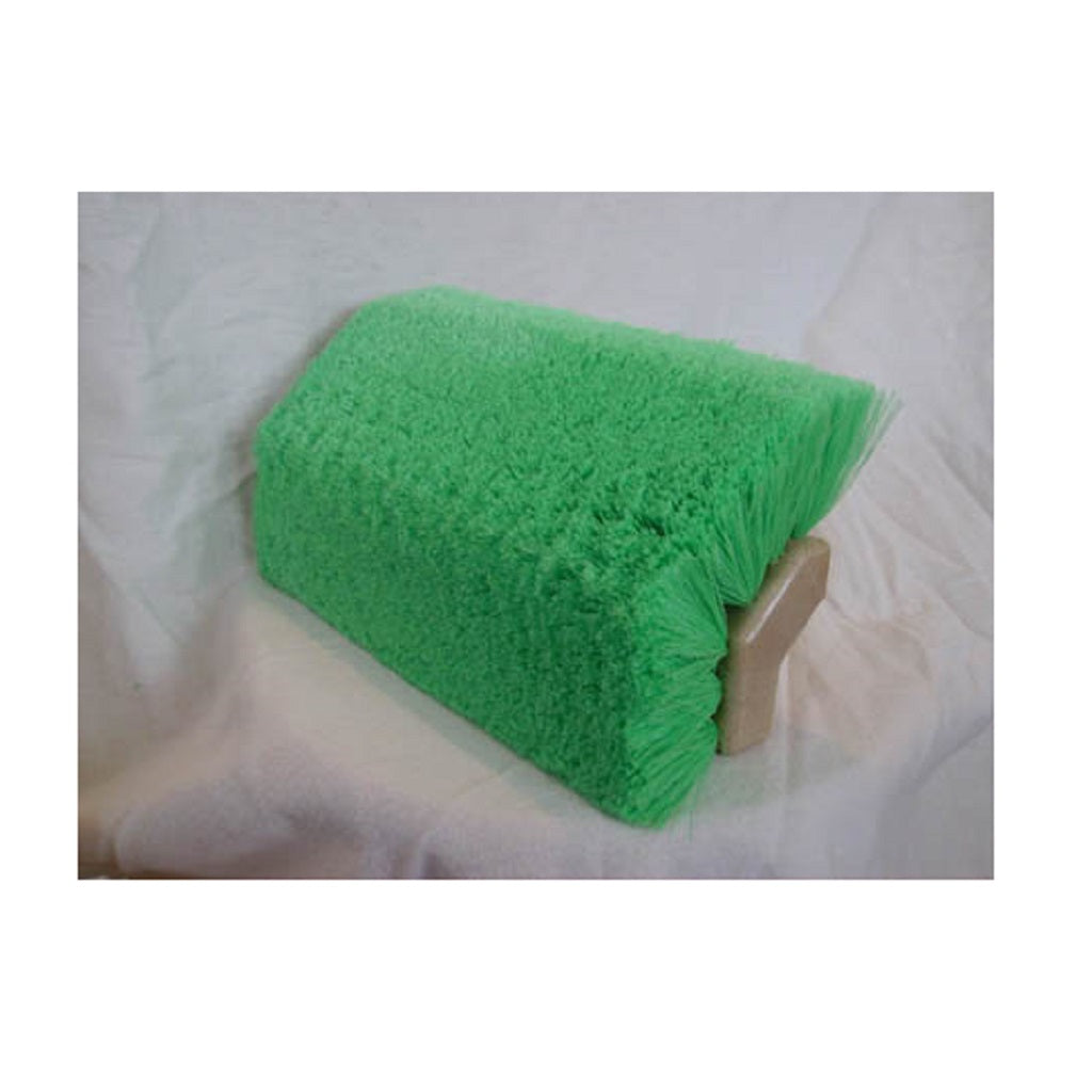 Brush (Green) Ultra Soft for Vehicles and Fine Finishes - Angled