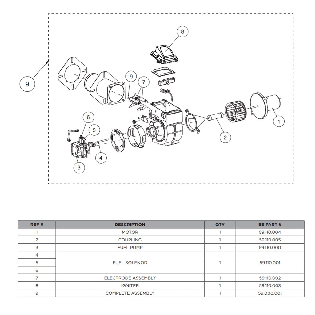 HW4013HBG BE Hot Water Pressure Washer Parts