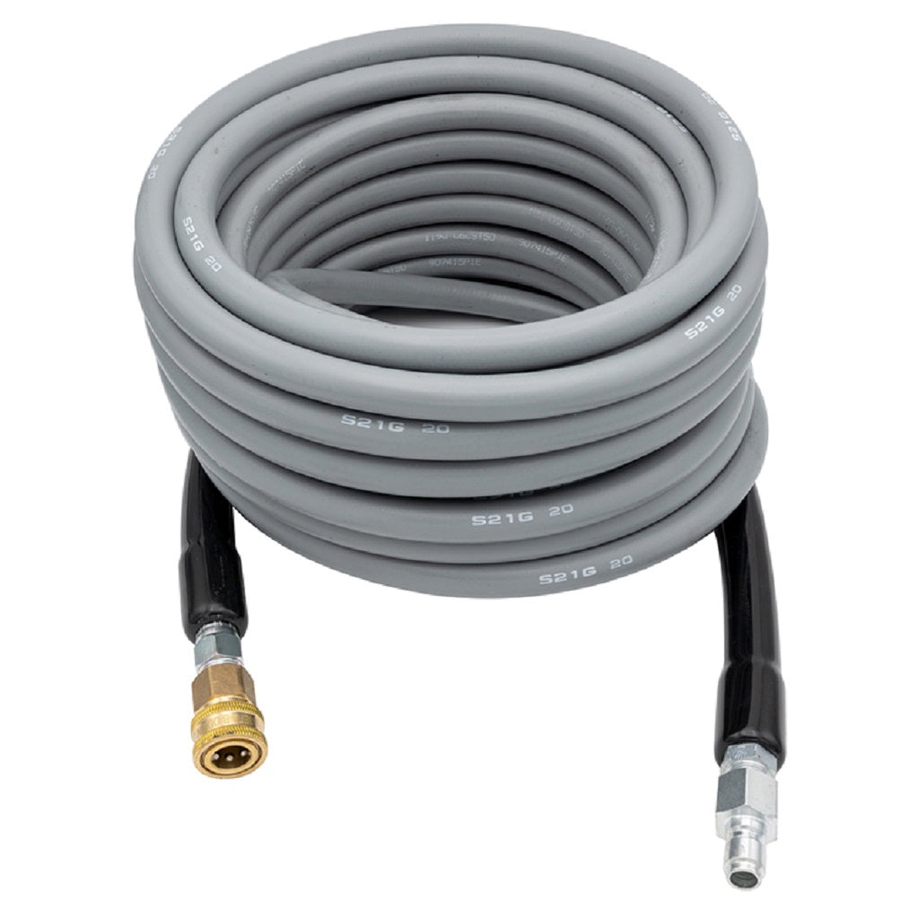 Greenline 119G-06 4000psi 3/8 Inch ID Smooth Grey Cover Power Washer Hose