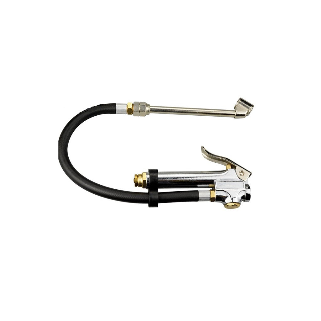 Air Inflator Tire Gauge with 12&quot; Inch Whip Hose