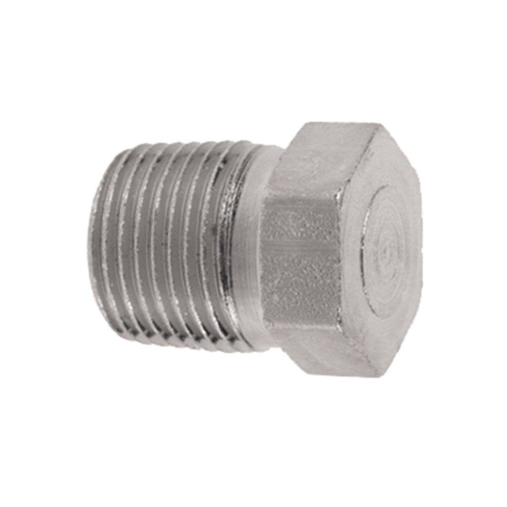 1600 High Pressure Plated Steel Pipe Plug NPT