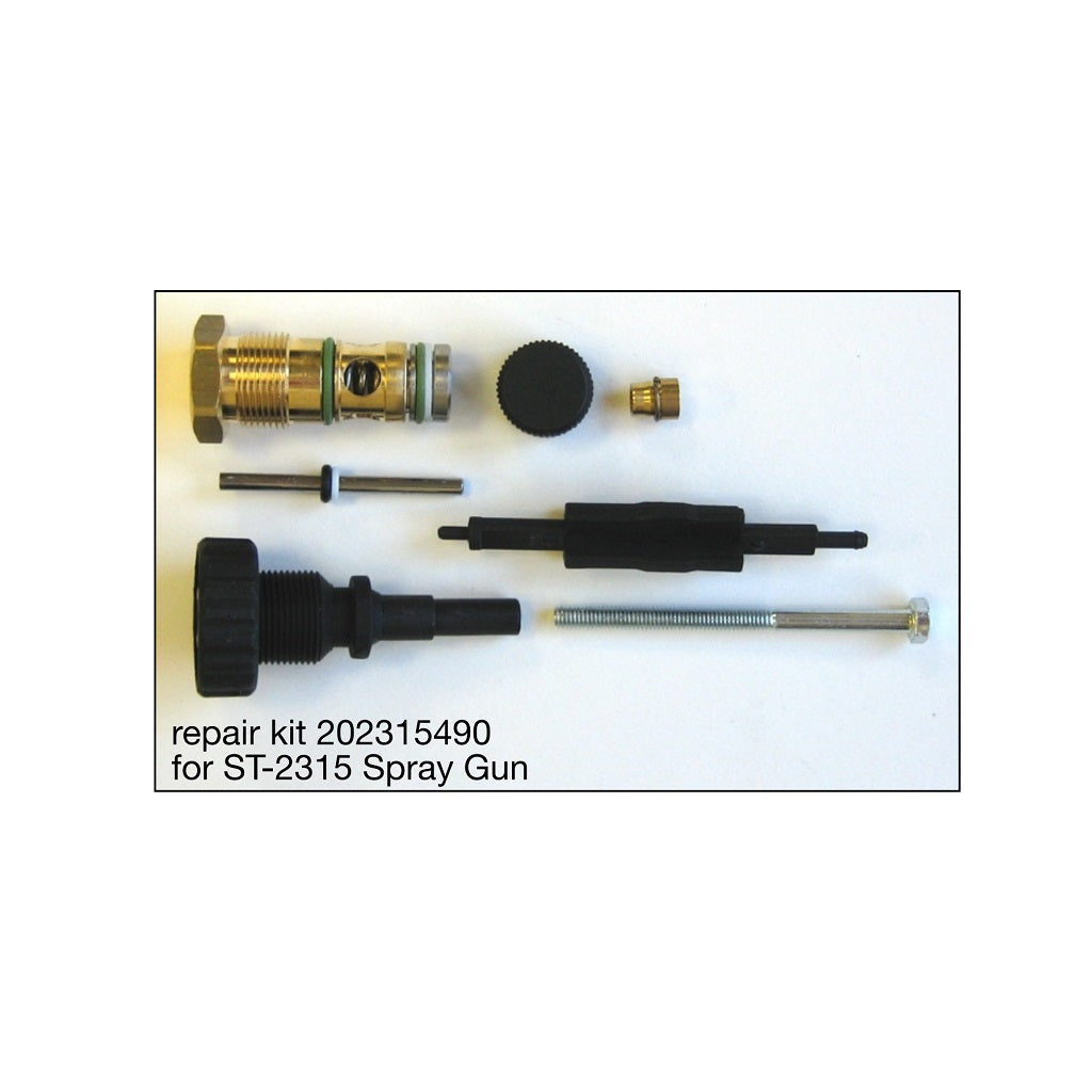 Suttner Ceramic Chemical Resistant Repair Kit for ST-2305 ST-2315 ST-2300 ST-2600 ST-2605 Spray Guns 202315490