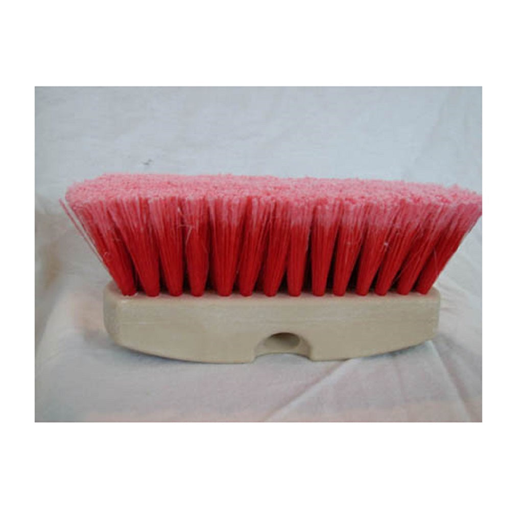 Red Medium Soft Chemical Resistant Flow Through Brush