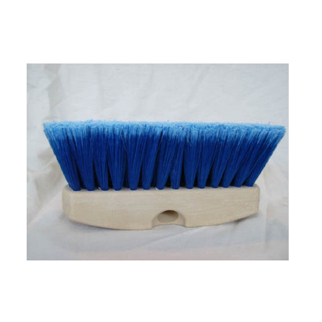 Blue Flow Through Utility and Wheel Cleaning Brush Medium Soft