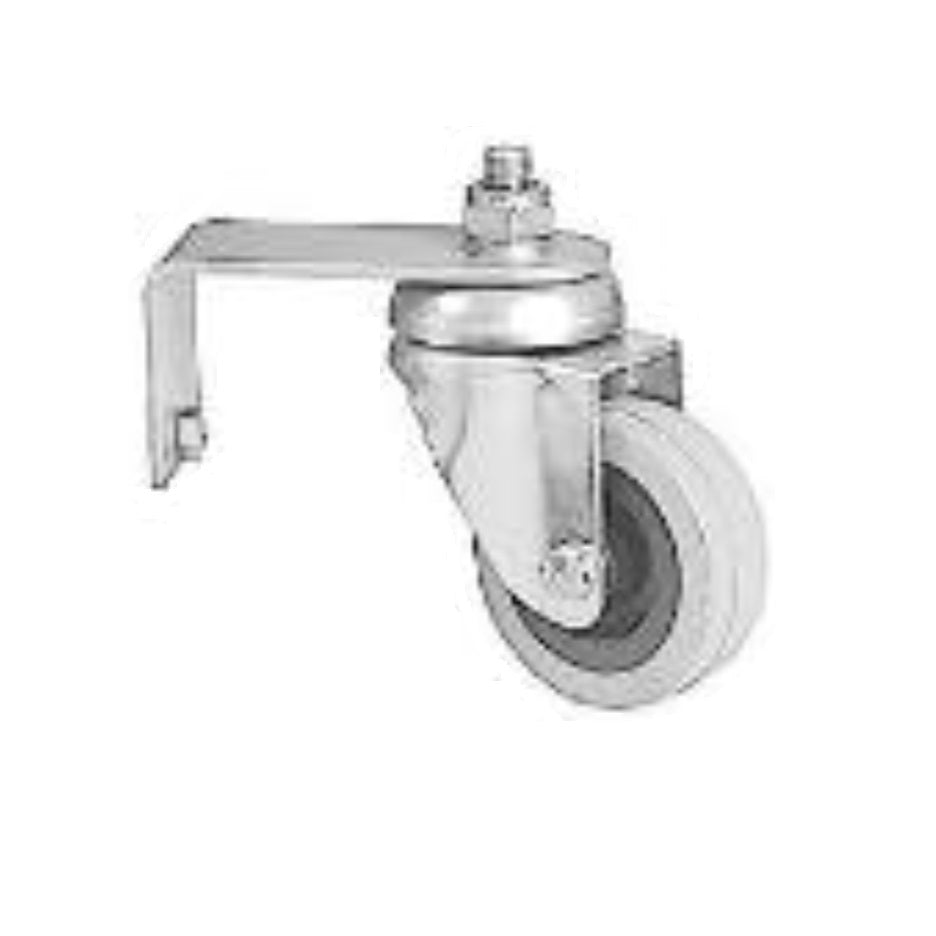 80.912 Mosmatic Stainless Steel Caster Wheel with Bracket