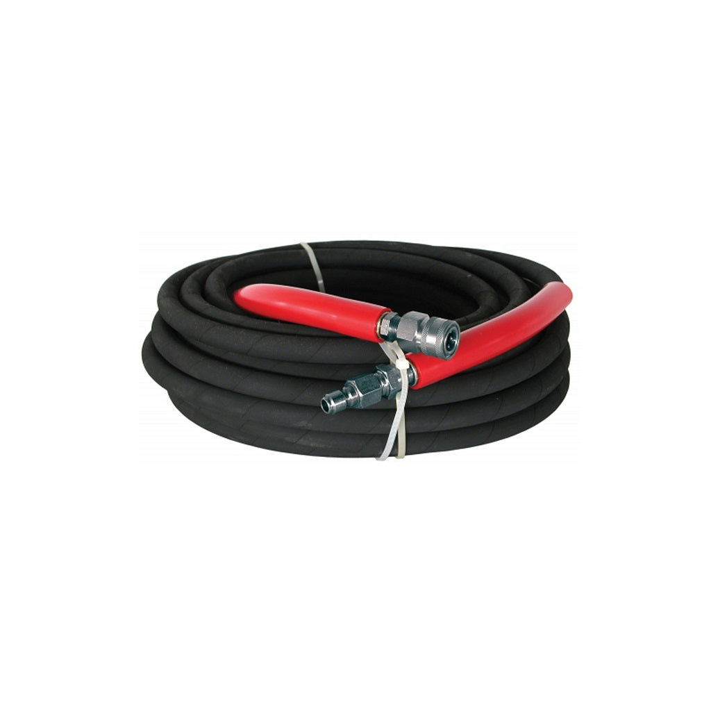 BE 6000psi 50 Feet 3/8 Inch ID Black Power Washer Hose With Quick Connectors 85.238.251