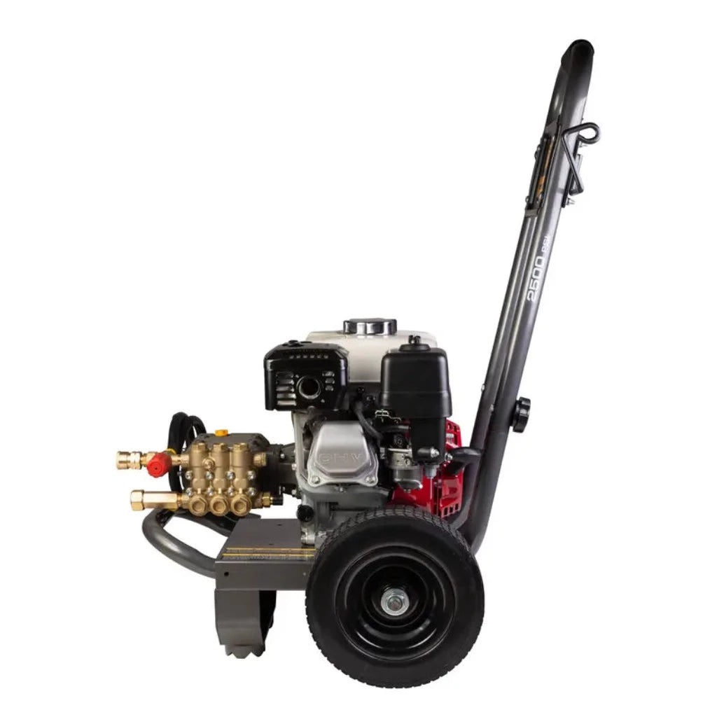 BE B2565HCS 2500psi 3.0gpm Honda Direct Drive Gas Pressure Washer Steel Frame Comet Pump ATPRO Powerclean PWONLINE