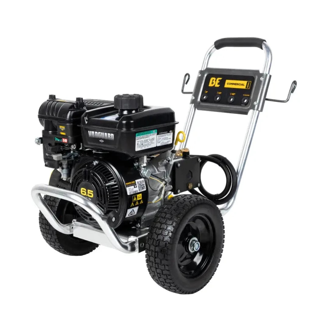 BE B2765VAAS 2700psi 3.0gpm Briggs Vanguard Direct Drive Gas Pressure Washer Aluminum Frame AR Pump PWOnline ATPRO Powerclean Equipment