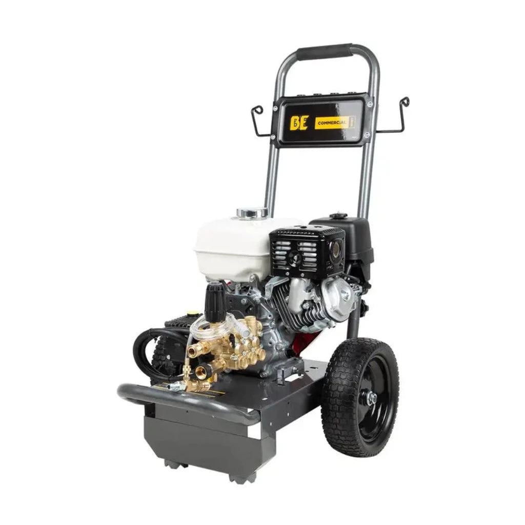 BE B329HGS 3200psi 4.0gpm Honda Direct Drive Gas Pressure Washer Steel Frame General Pump ATPRO Powerclean Pressure Washers Online