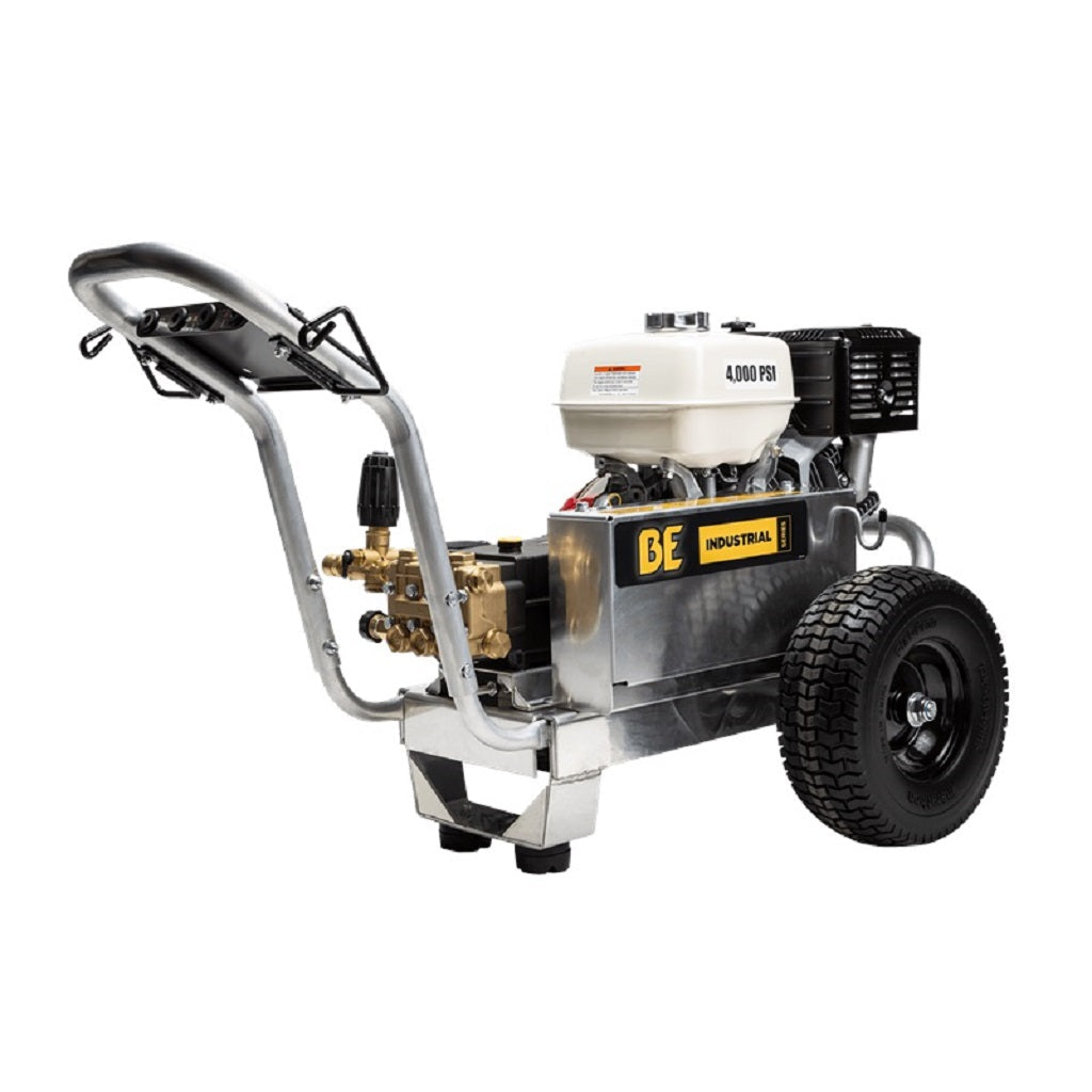 BE B4013HABC 4000psi 4gpm Honda Belt Drive Gas Pressure Washer Aluminum Frame Comet Pump ATPRO Powerclean Pressure Washers Online