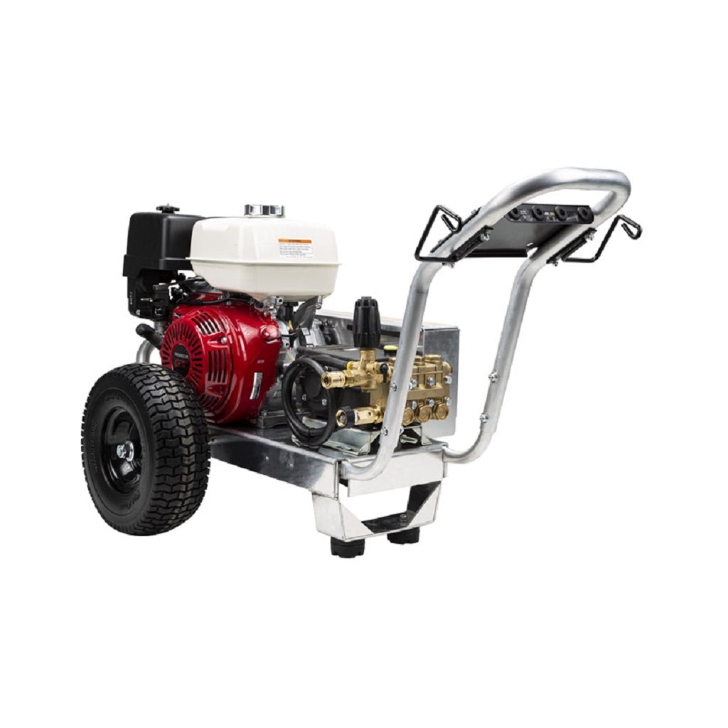 BE B4013HABG 4000psi 4gpm Honda Belt Drive Gas Pressure Washer Aluminum Frame General Pump