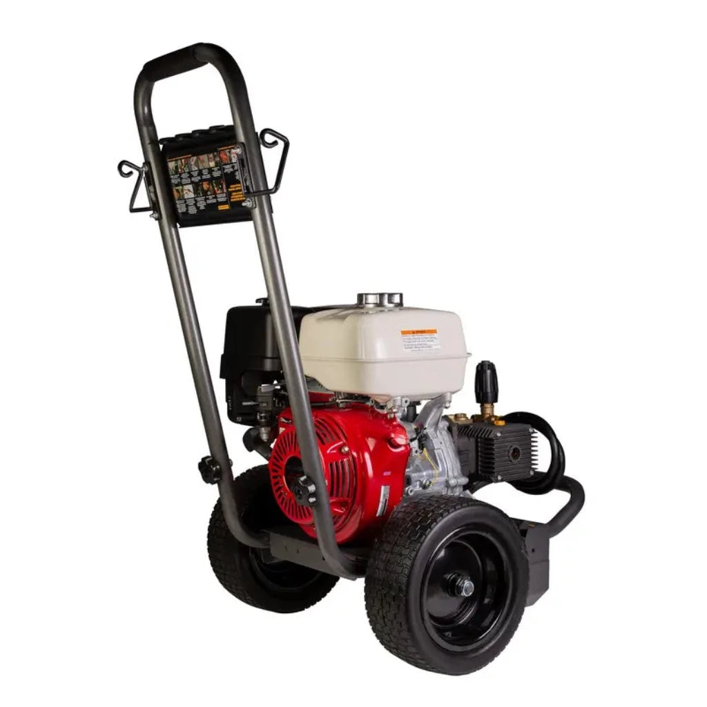 Products BE B4013HCS 4000psi 4gpm Honda Direct Drive Gas Pressure Washer Steel Frame Comet Pump ATPRO Powerclean Pressure Washers Online