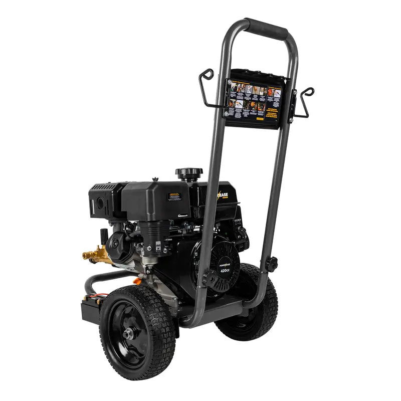 BE B4015REA 4000psi 4gpm Heavy Duty Electric Start Direct Drive Gas Pressure Washer AR Triplex Pump