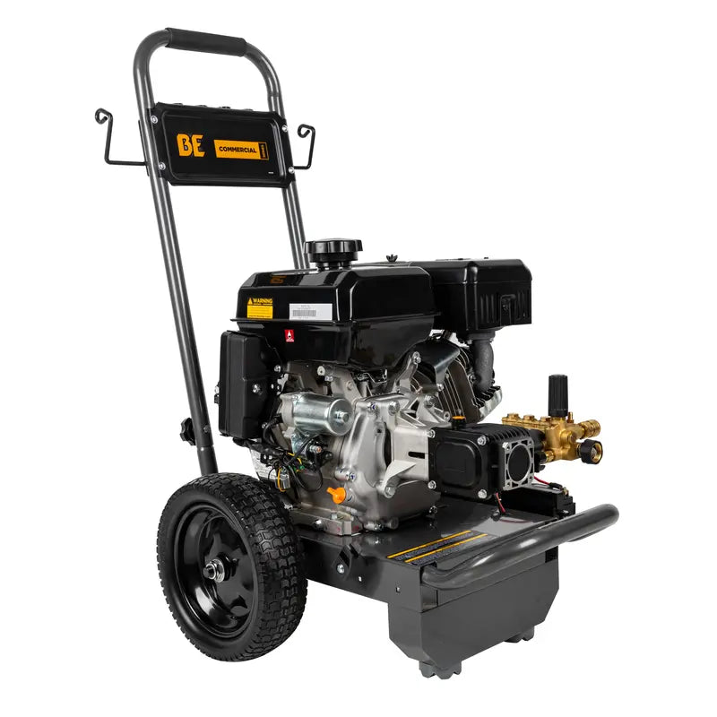 BE B4015REA 4000psi 4gpm Heavy Duty Electric Start Direct Drive Gas Pressure Washer AR Triplex Pump