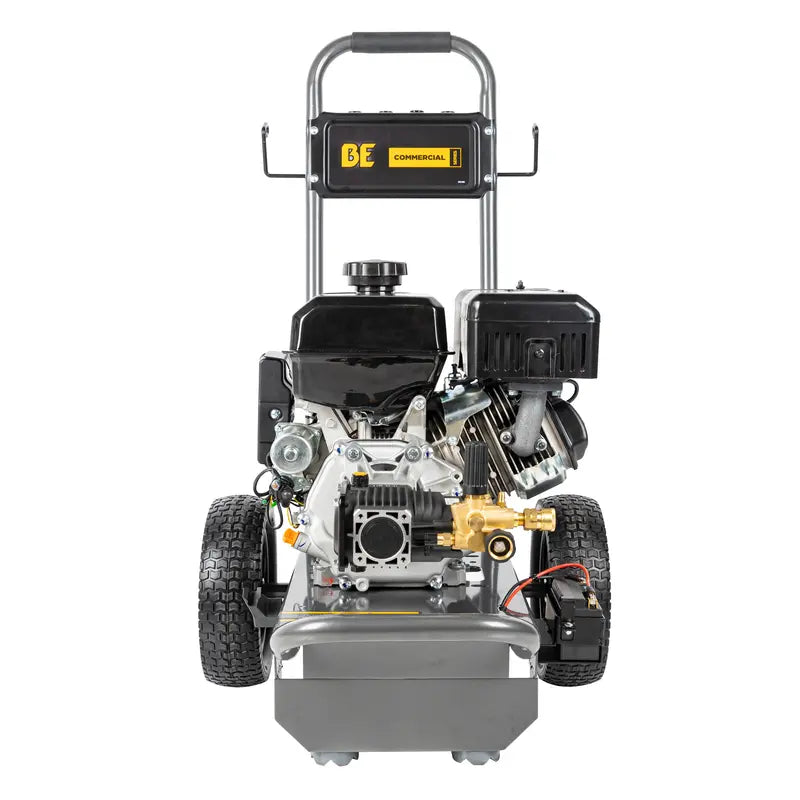 BE B4015REA 4000psi 4gpm Heavy Duty Electric Start Direct Drive Gas Pressure Washer AR Triplex Pump