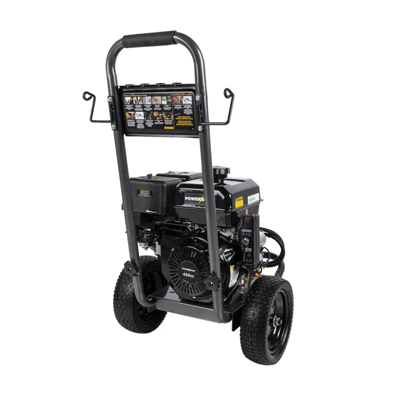 BE B4415REAS 4400psi 4gpm Electric Start Gas Pressure Washer Steel Frame AR Pump ATPRO Powerclean Equipment