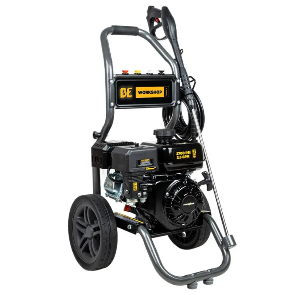 BE BE276RA Heavy Duty 3100psi 2.5gpm Gas Pressure Washer with AR Triplex Pump ATPRO Powerclean Pressure Washers Online