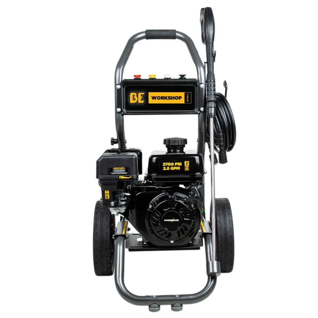 BE BE276RA Heavy Duty 3100psi 2.5gpm Gas Pressure Washer with AR Triplex Pump ATPRO Powerclean Pressure Washers Online