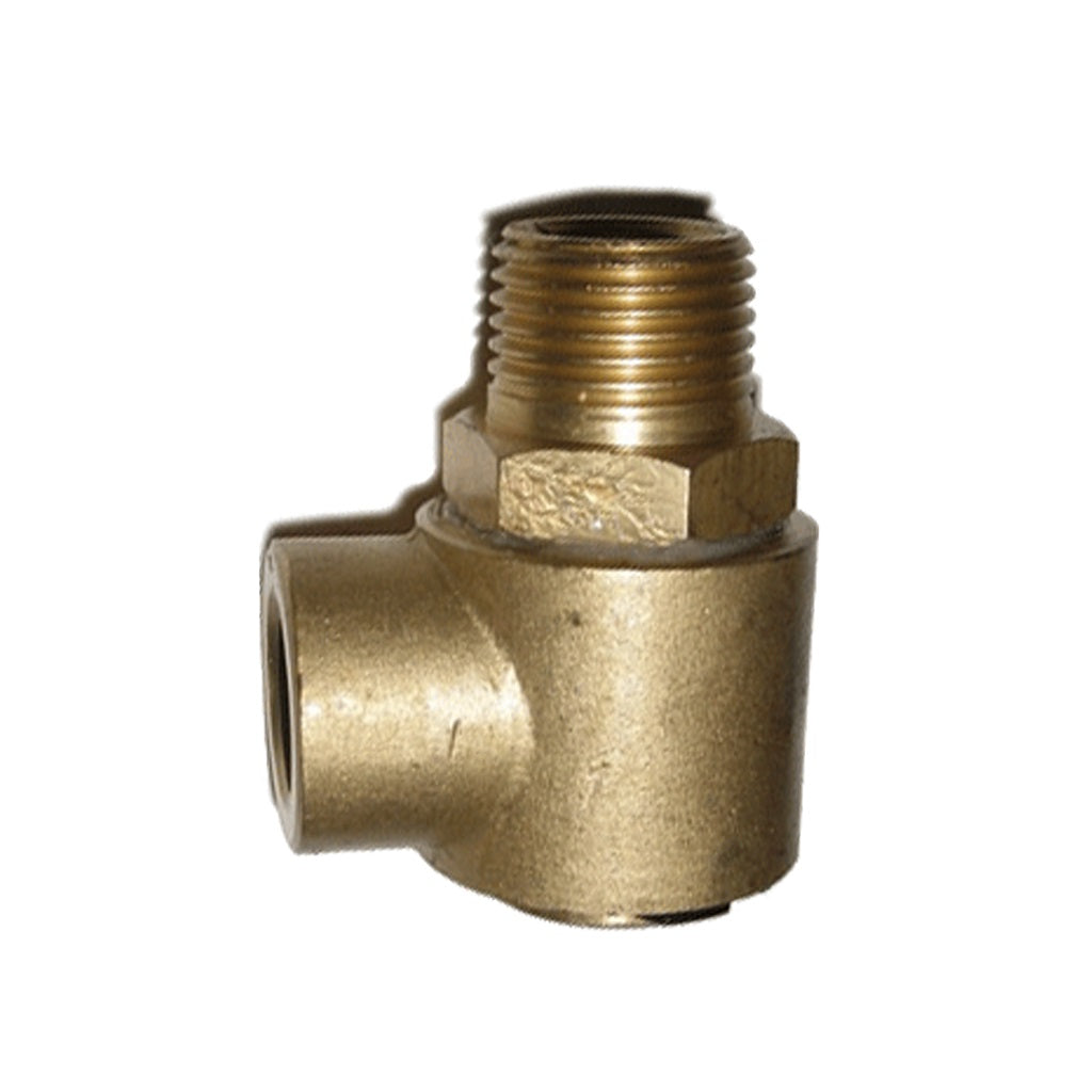 Swivel 90°, 3/8 F x 3/8 F, 4000 PSI, Brass - Shop Pressure Washer Parts