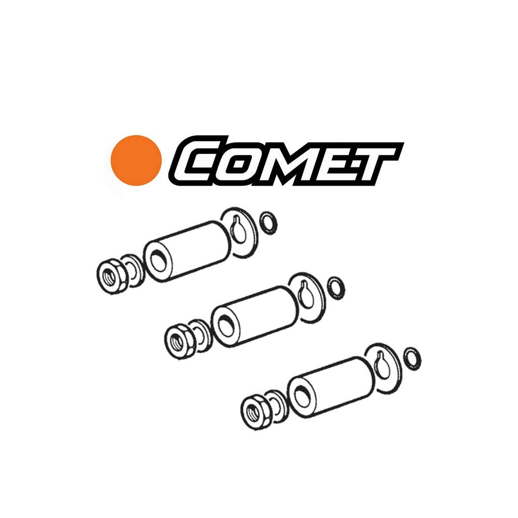 Kits de réparation de piston en céramique pour pompe Comet