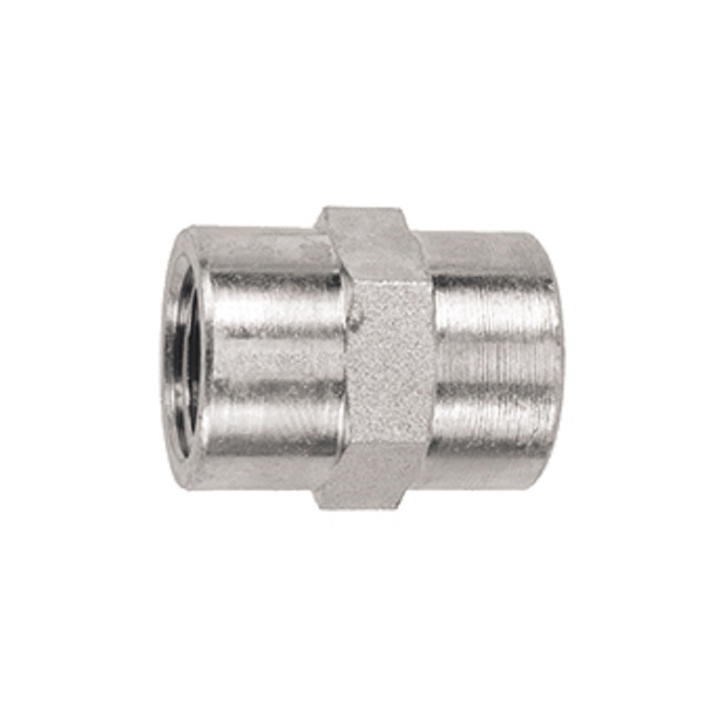 Plated Steel Coupling Female NPT Pipe High Pressure