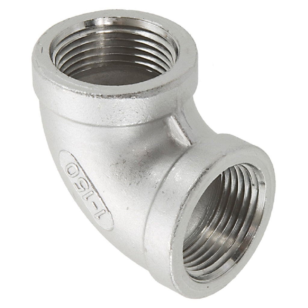 Stainless Steel Elbow 90 Degree Female Thread Low Pressure