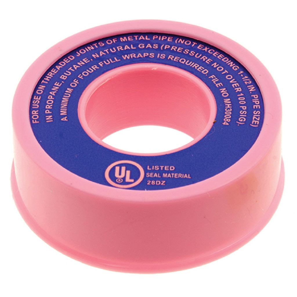 Thread Sealing Roll 1/2" Wide Heavy Duty and Gas Teflon Tape