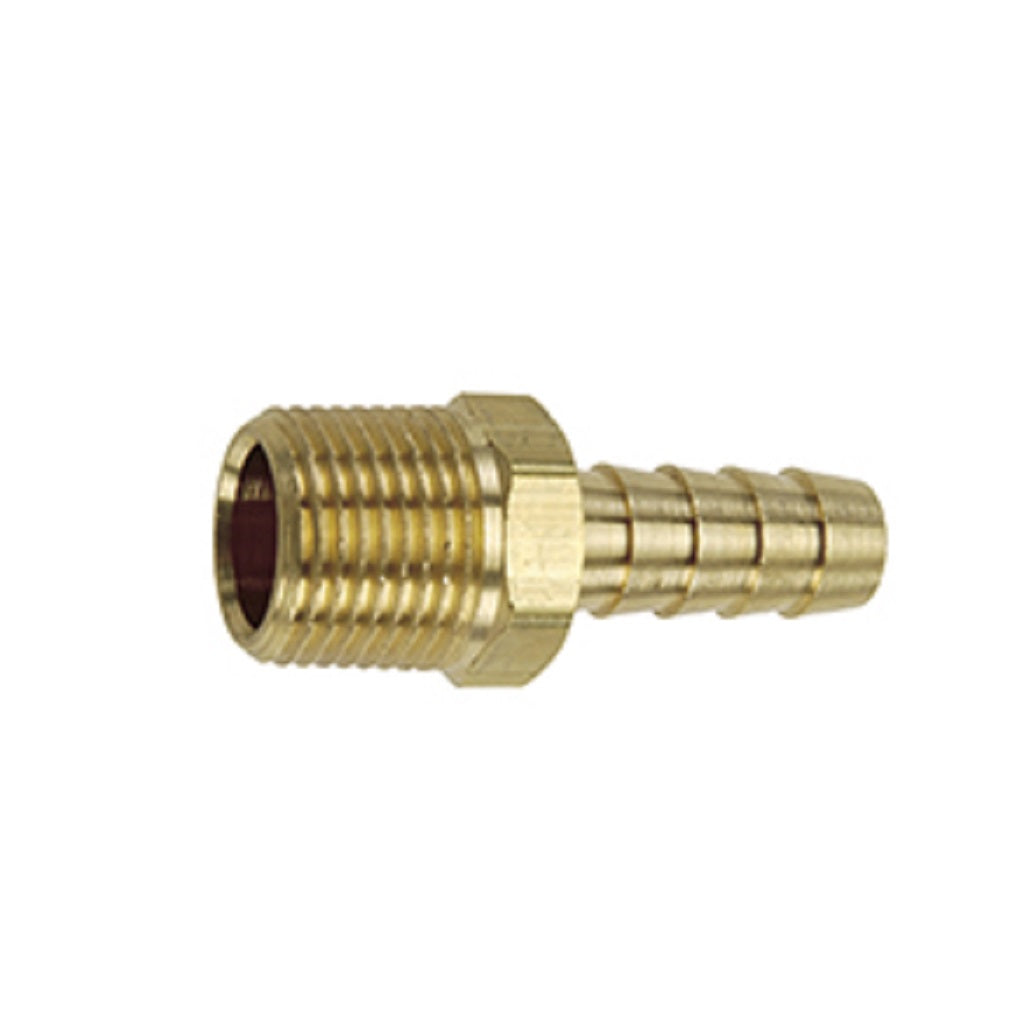 G21B Brass Hose Barb with Male NPT Pipe Thread