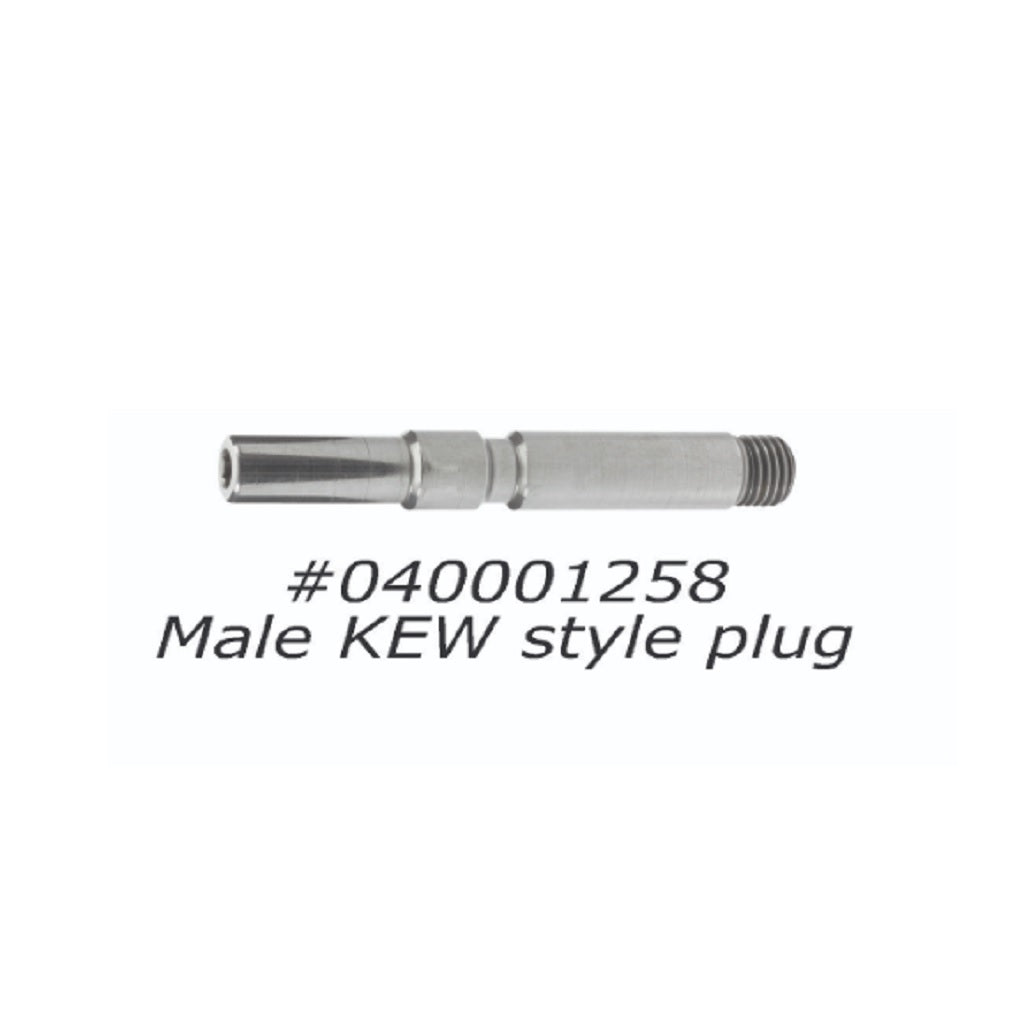 Fiche de connexion rapide de style KEW (lance mâle) compatible avec l&#39;adaptateur de style KEW