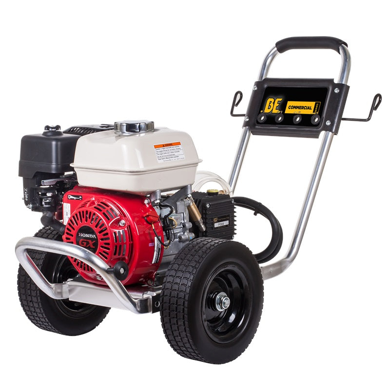 BE PE-2565HWAGENSP 2500psi 3.0gpm Honda Direct Drive Gas Pressure Washer Cadre en aluminium Pompe générale