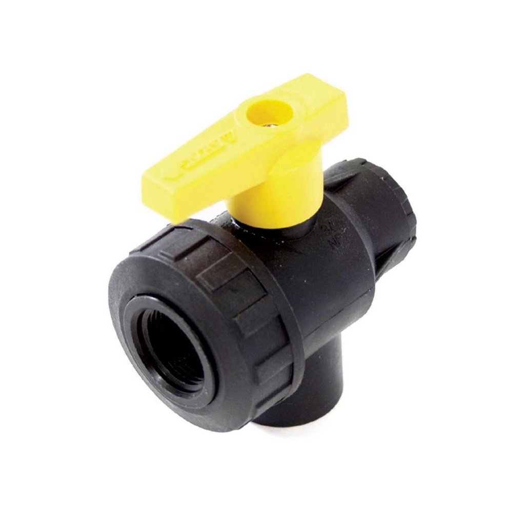 Poly Ball Valve - Three Way