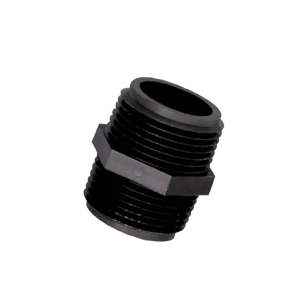 PVC Poly Plastic Male NPT Hex Nipple