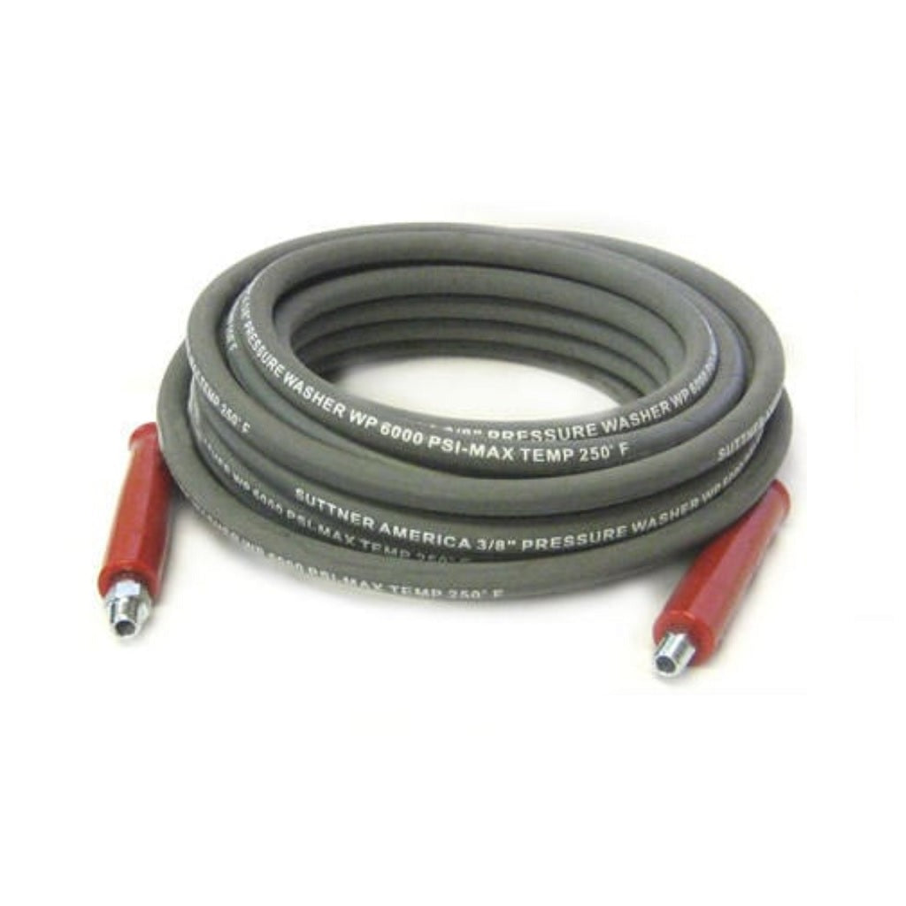 Suttner 6000psi 100 Feet 3/8 Inch ID Double Braid Grey Power Washer Hose B3V58101 ATPRO Powerclean Pressure Washers Online