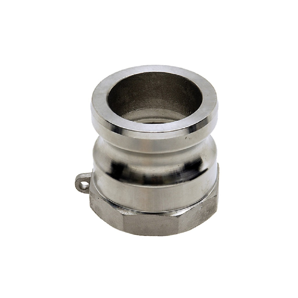 Stainless Cam-Lock (male) x Female NPT Thread Type A