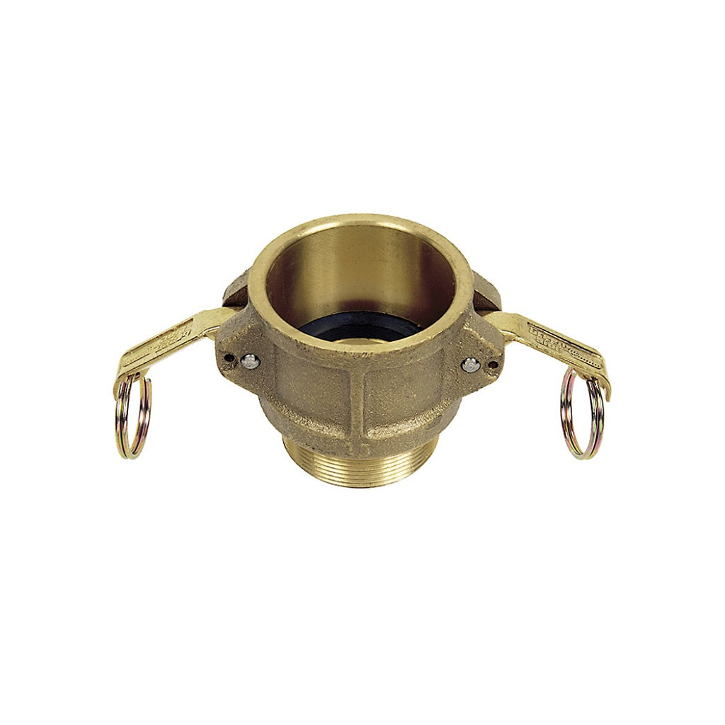 Brass Cam-Lock (female) x Male NPT Thread Type B