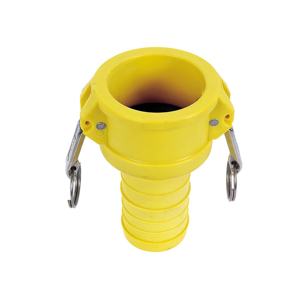 Nylon Cam-Lock Coupler (female) x Hose Barb Type C