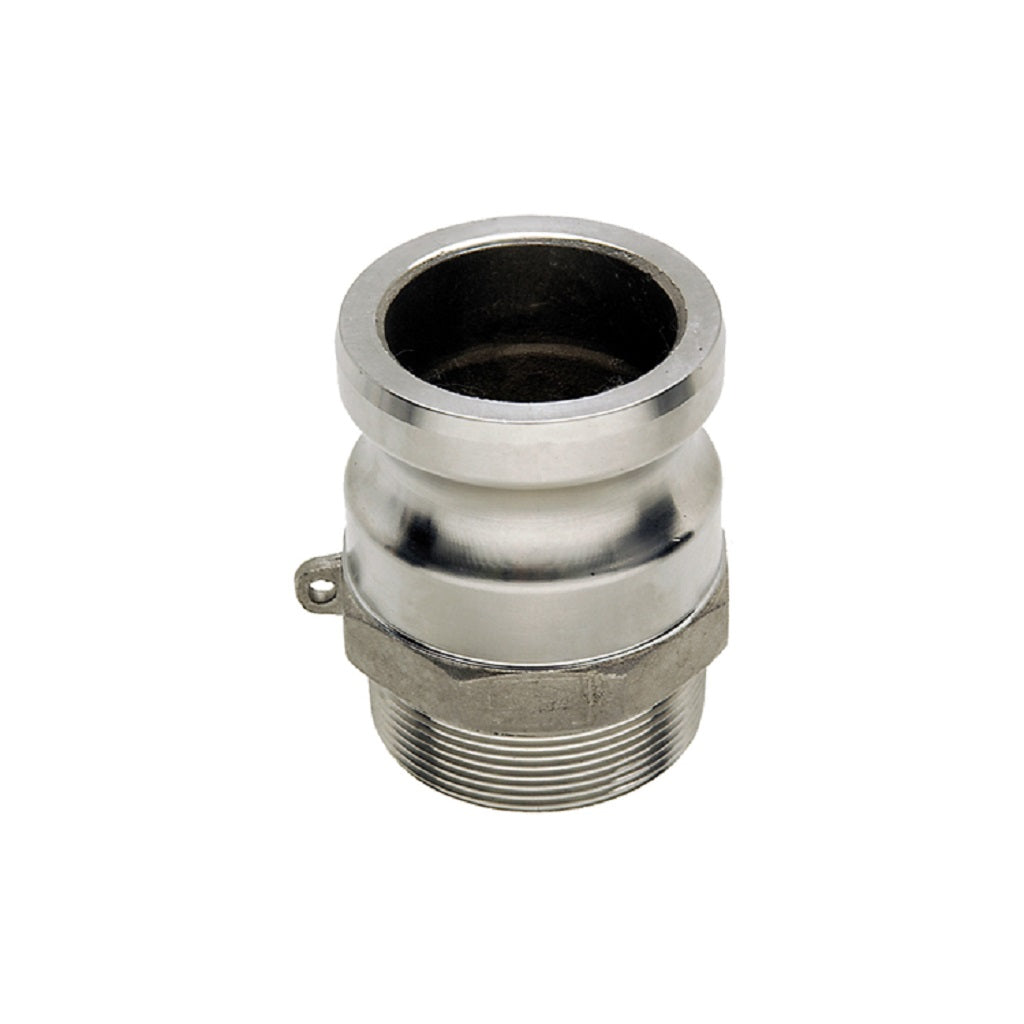 Stainless Cam-Lock (male) x Male NPT Thread Type F