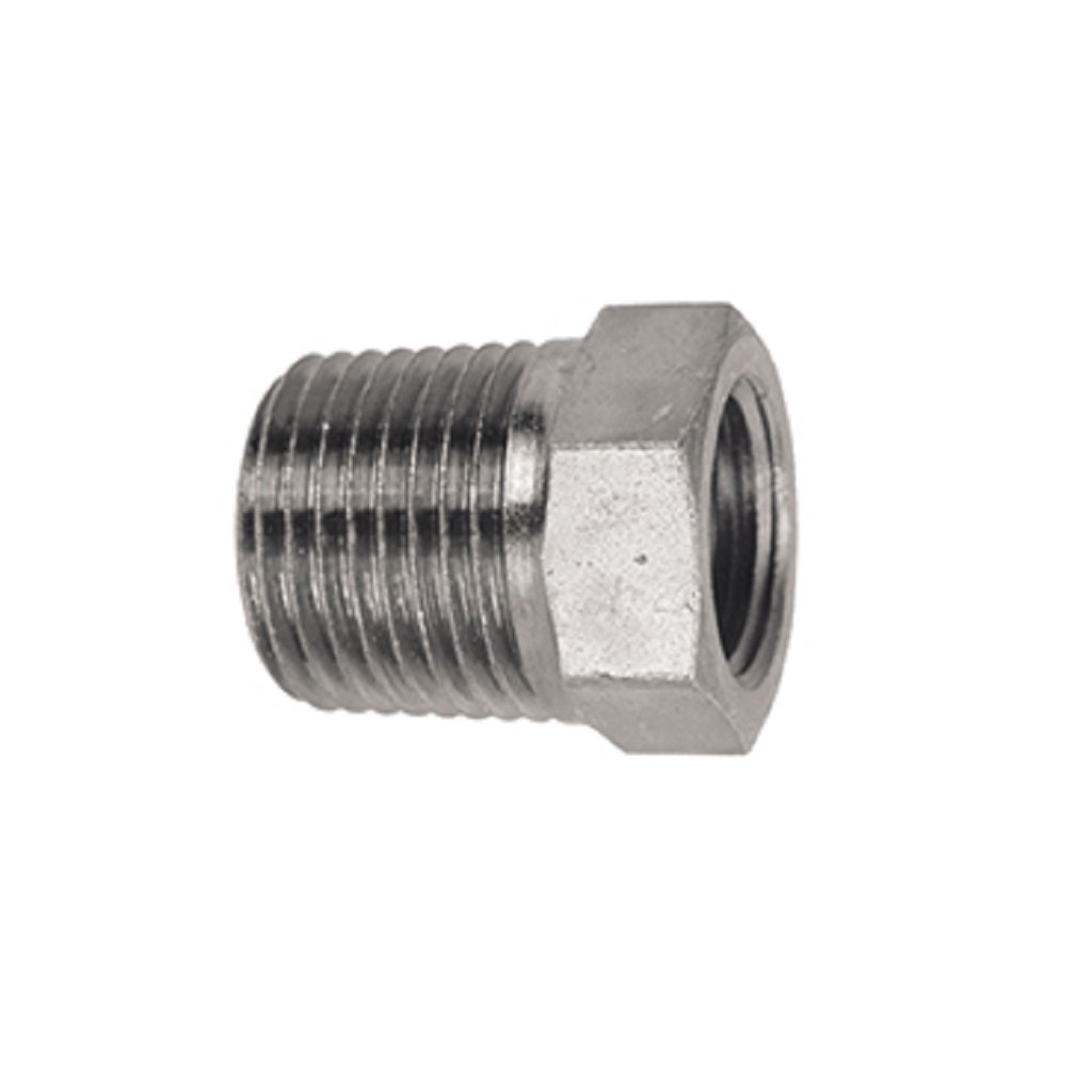 0816 Plated Steel Bushing Male x Female NPT Threaded Adapter